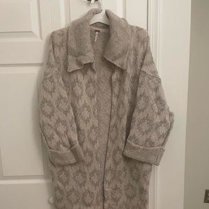 Free People Sweater Coat “Like a Diamond” S